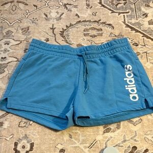 Adidas Women's Athletic Blue Shorts size medium